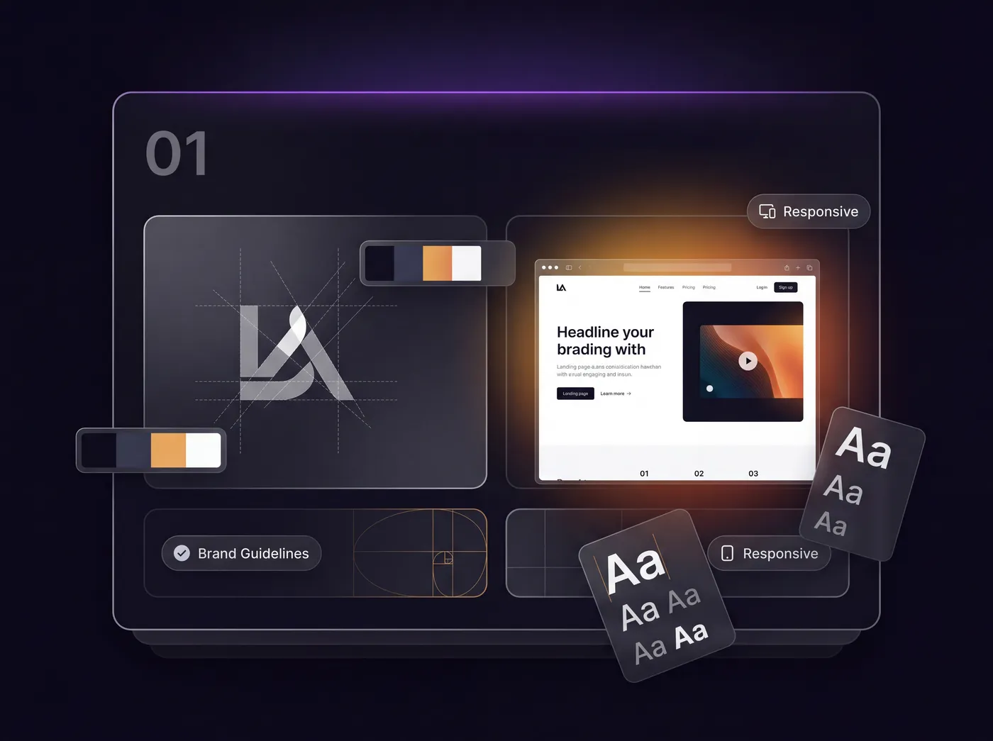 Brand and web design